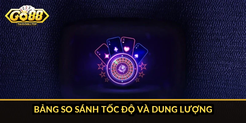 Tải Go88 Nhanh Hay Nhẹ - Chọn Cách Cài Đúng Nhu Cầu Thiết Bị Bảng So Sánh Tốc Độ Và Dung Lượng